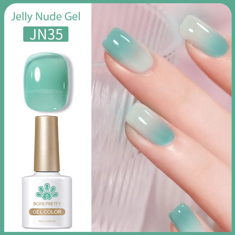 Born Pretty Jelly Nude Gel Nail Polish Gomaki