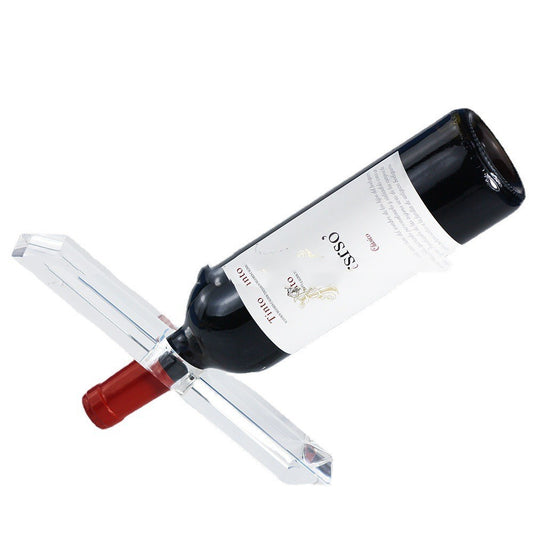 Modern Transparent Balance Rack for Home and Bar Display Gomaki
