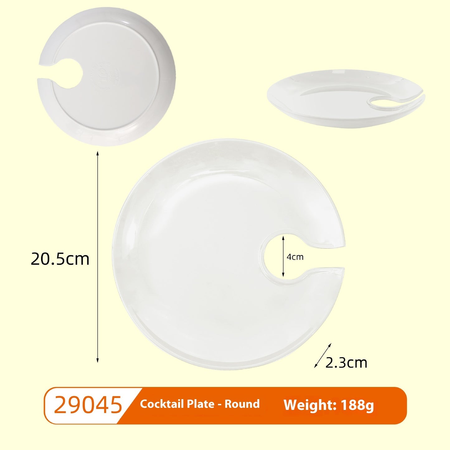 Elegant Wine Glass Holder Plate Gomaki