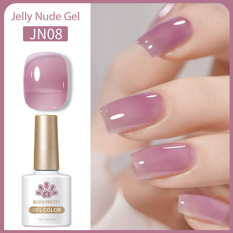 Born Pretty Jelly Nude Gel Nail Polish Gomaki
