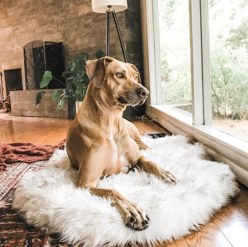 Luxury Faux Fur Pet Rug Gomaki Shop