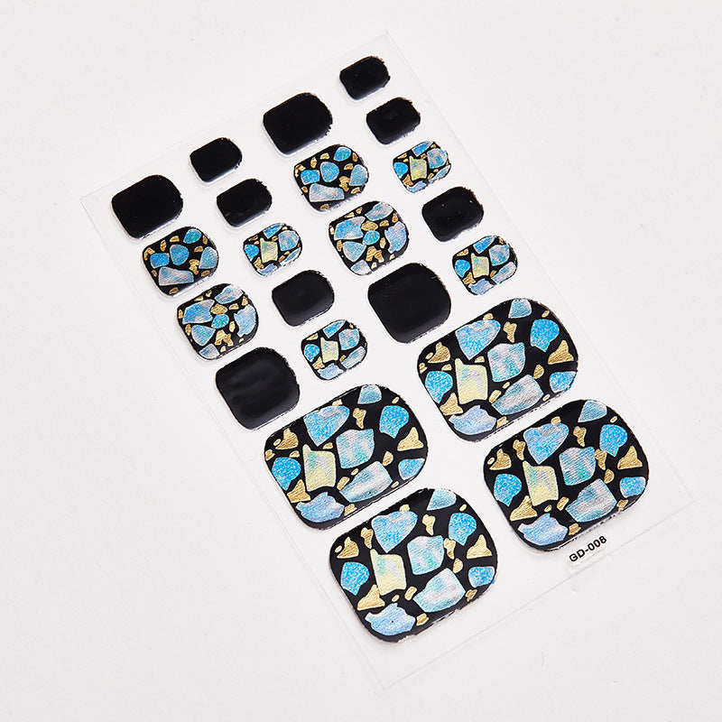 Premium Nail Foot Art Stickers By Gomaki
