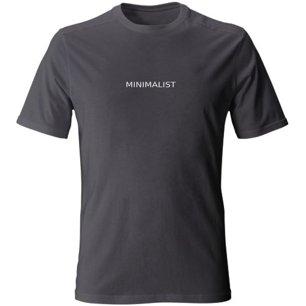 Unisex Crewneck T Shirt Gomaki Grey