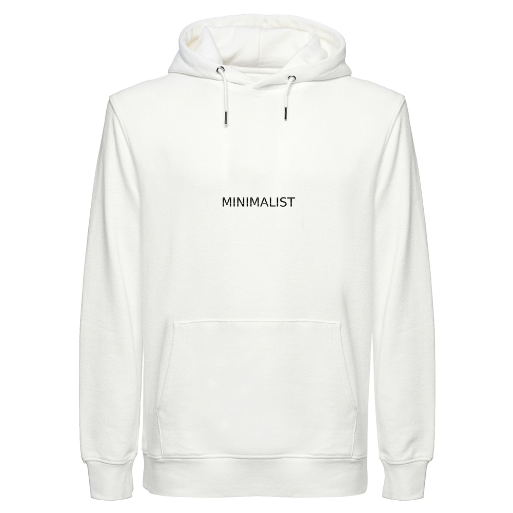 Unisex Hemp Hoodie Organic Vegan Printed Minimalist