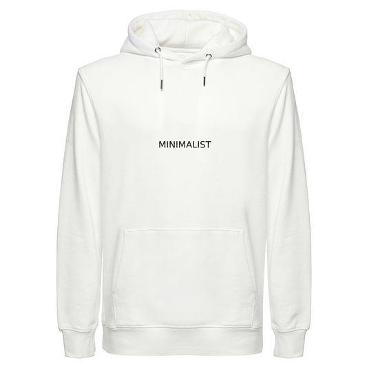 Unisex Hemp Hoodie Organic Vegan Printed Minimalist