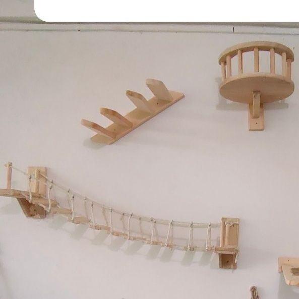 Cat Toy Crawl Supplies Suspension Bridge Gomaki
