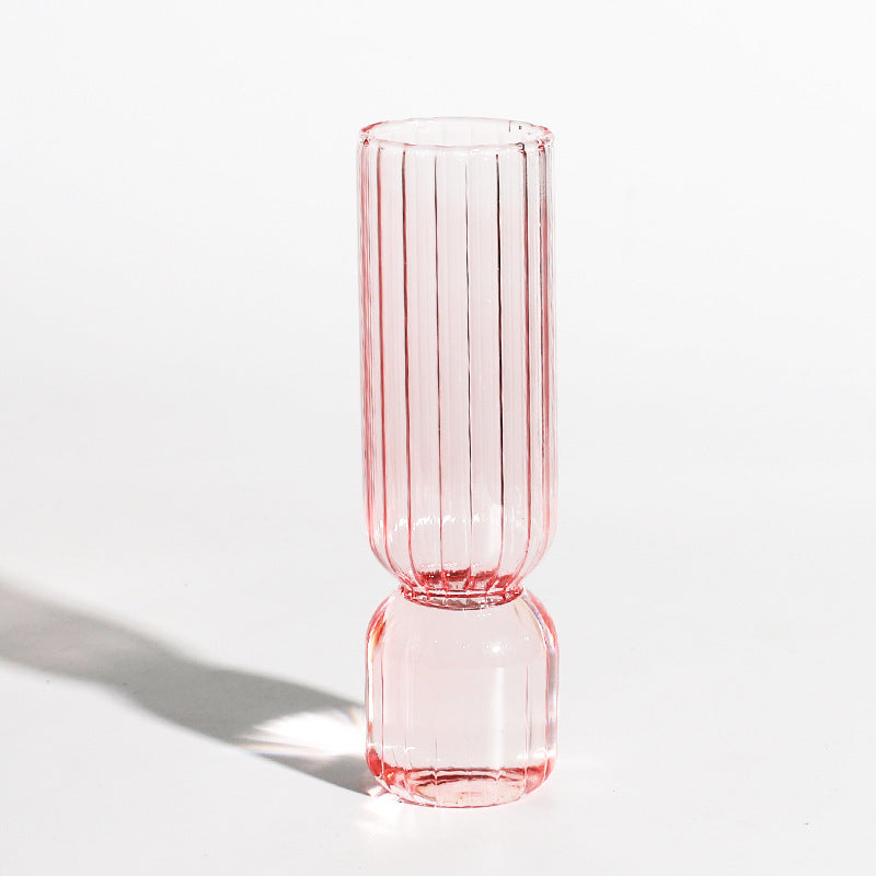 Modern Glass Vase Bubble Vase Art Colored Transparent Gomaki