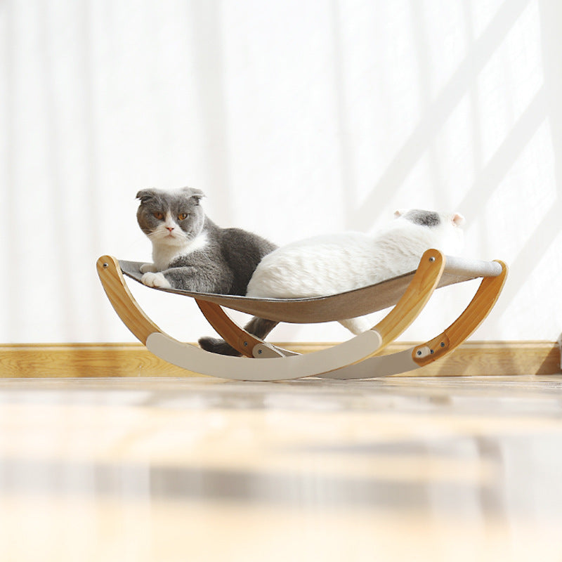 Solid Wood Pet Bed Gomaki