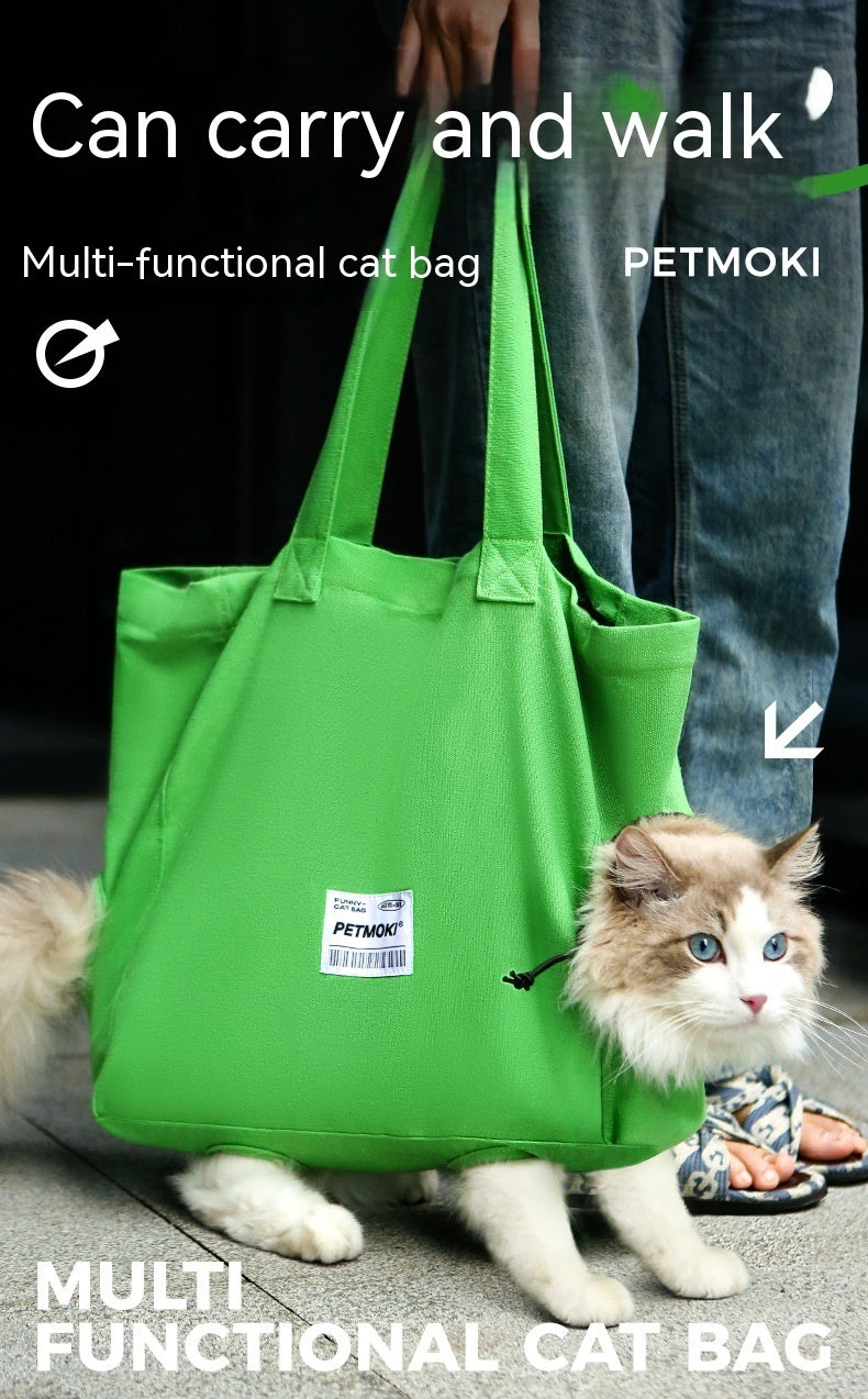 Breathable Cat Carrier Tote Bag Gomaki