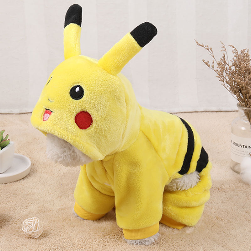 Soft Fleece Pet Costume for Small Dogs and Cats Gomaki Shop