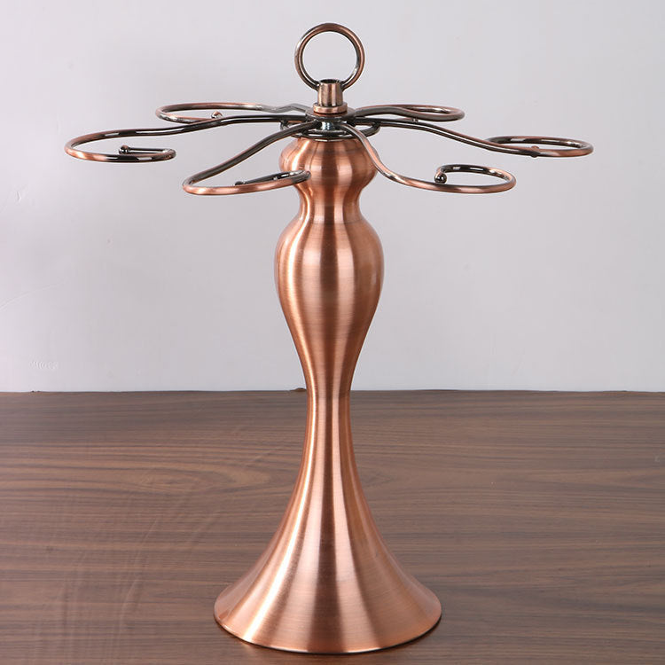 Luxury Rotating Wine Glass Holder Gomaki