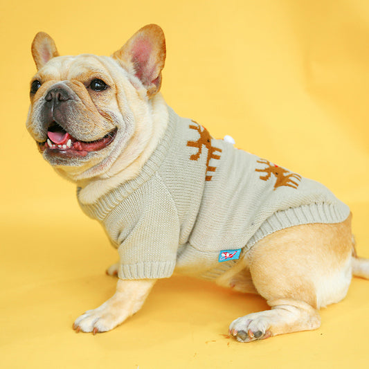 Pet Christmas Sweater Gomaki