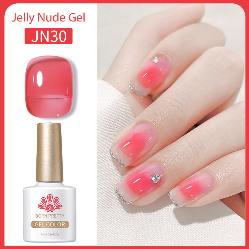 Born Pretty Jelly Nude Gel Nail Polish Gomaki