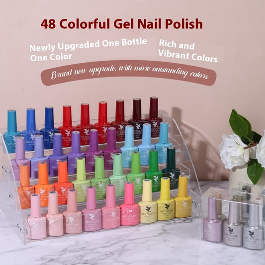 Colorful Gel Nail Polish Set Gomaki