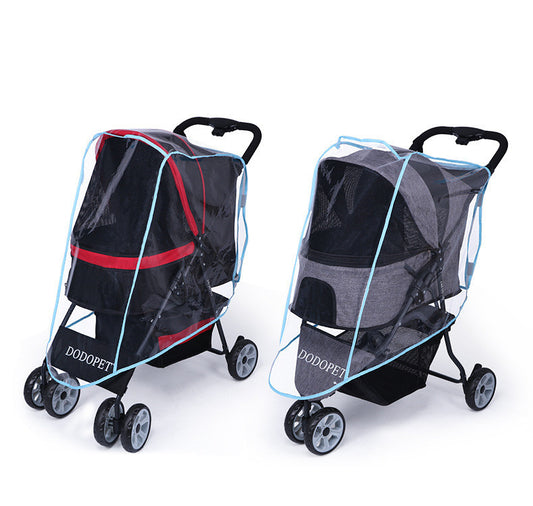 Pet Stroller Rain Cover Gomaki