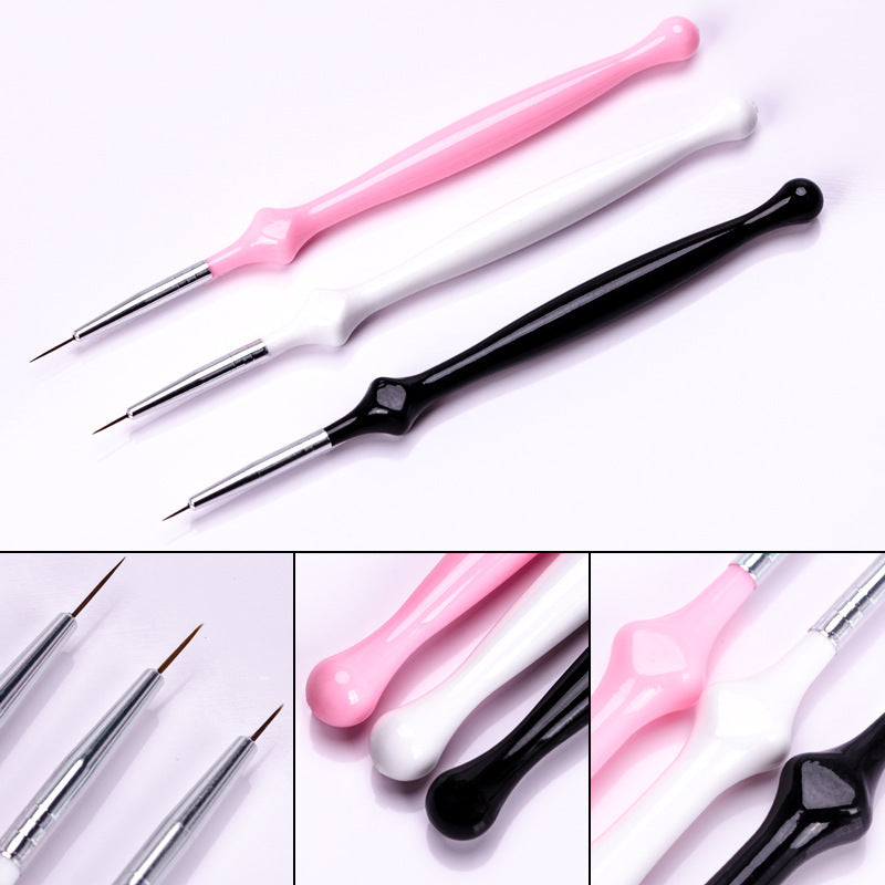 Professional Nail Art Liner Brushes Set Gomaki