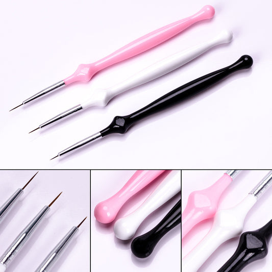 Professional Nail Art Liner Brushes Set Gomaki