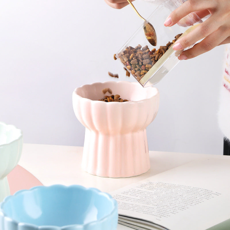 Ceramic Pet Food Bowl Gomaki