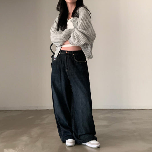 Women Knit Button Up Cardigan Gomaki