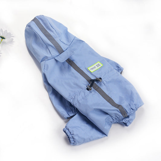 Waterproof Dog Raincoat with Hood Gomaki