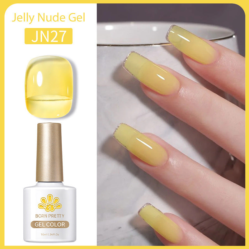Born Pretty Jelly Nude Gel Nail Polish Gomaki
