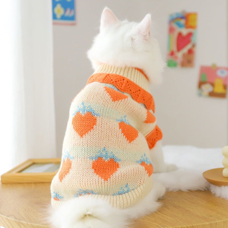 Cat Clothes Autumn Winter Gomaki