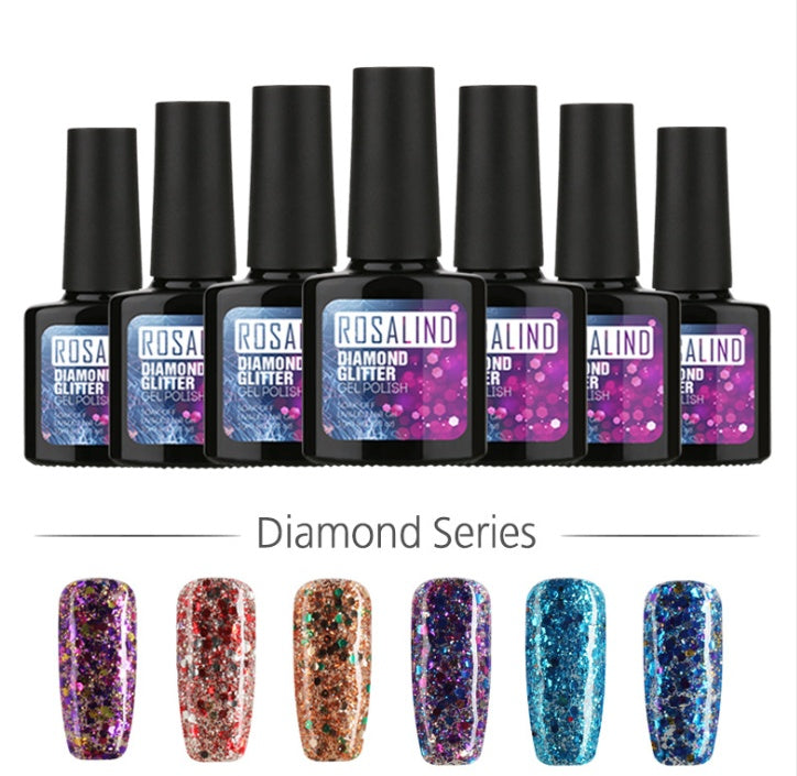 Diamond Glitter Gel Polish Gomaki