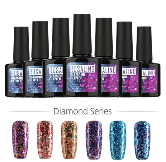 Diamond Glitter Gel Polish Gomaki