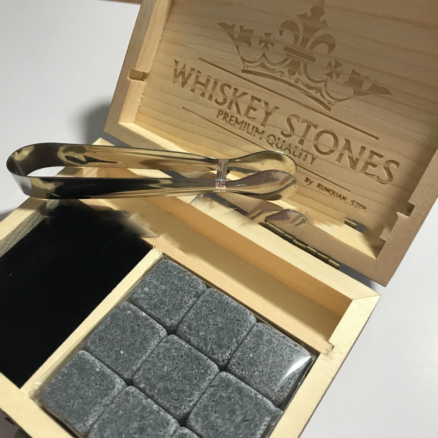 Premium Whiskey Stones Gift Set Ice Gomaki