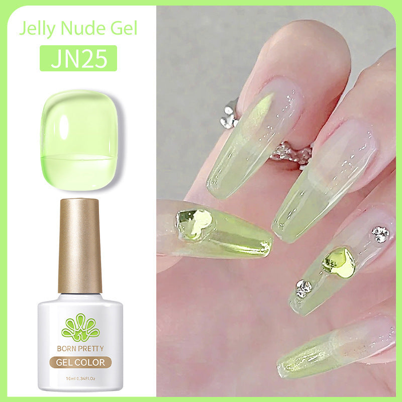 Born Pretty Jelly Nude Gel Nail Polish Gomaki