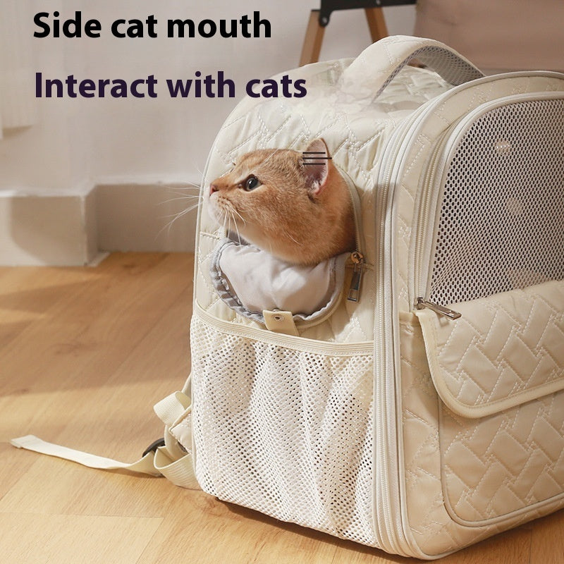 Cat Backpack Portable Pet Carrying Case Gomaky