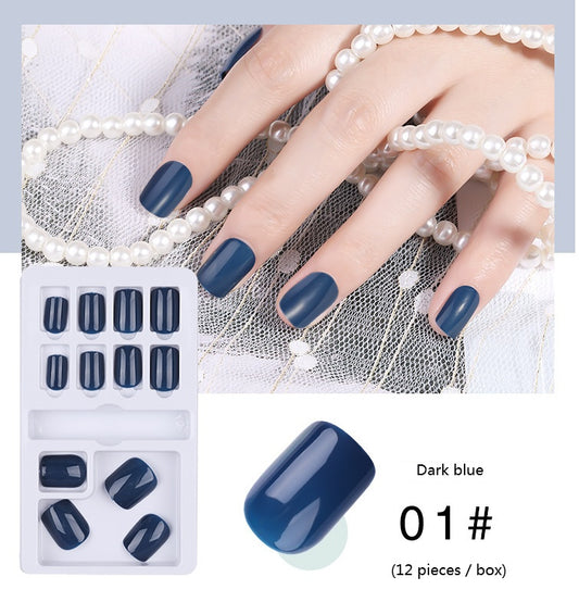 Natural Nude Press-On Nails Set Gomaki