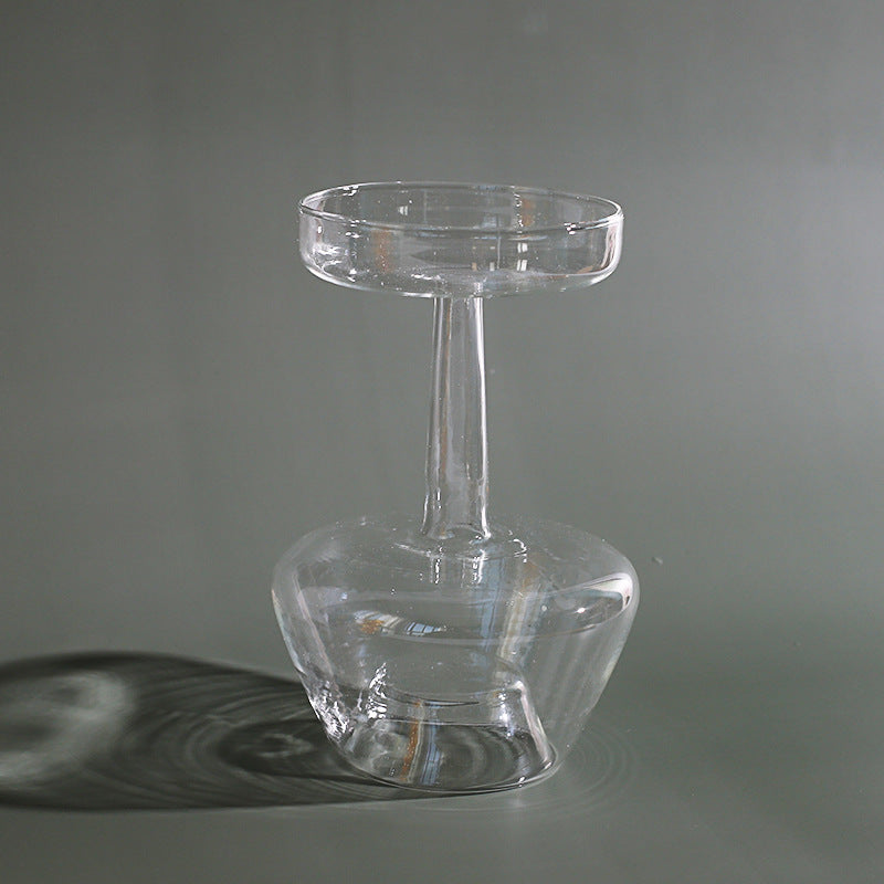 Modern Glass Vase Bubble Vase Art Colored Transparent Gomaki