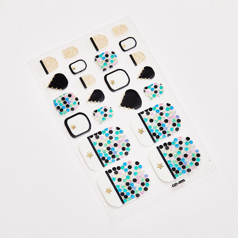 Premium Nail Foot Art Stickers By Gomaki