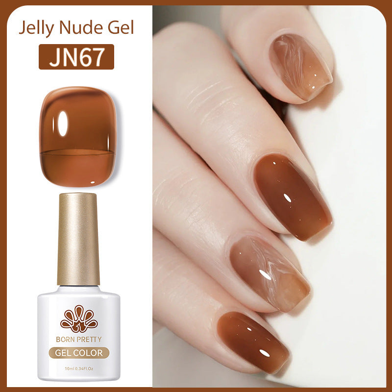 Born Pretty Jelly Nude Gel Nail Polish Gomaki