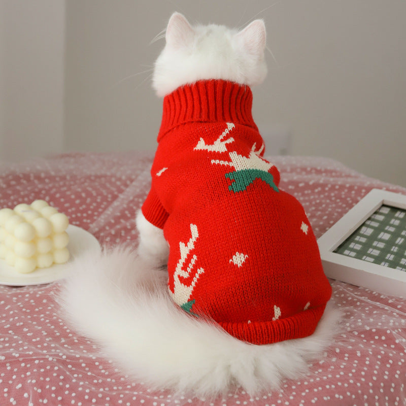 Cat Clothes Autumn Winter Gomaki