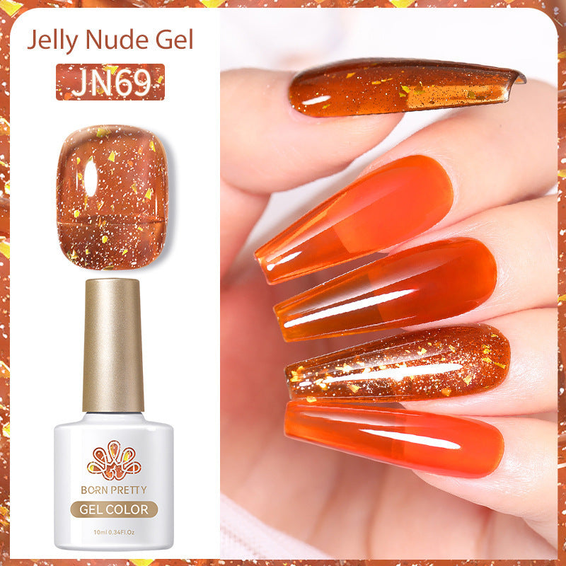 Born Pretty Jelly Nude Gel Nail Polish Gomaki