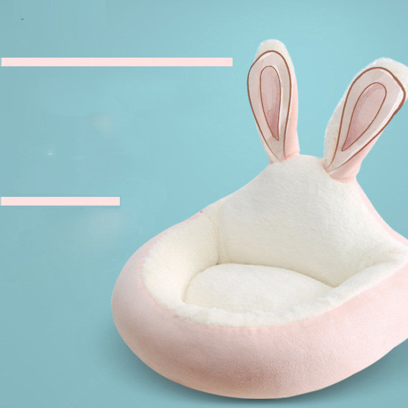 Soft Washable Cat And Small Dog Nest With Cozy Raised Backrest Gomaki