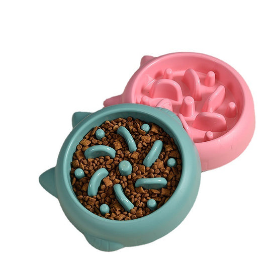 Pet Dog Cat Slow Feeder Bowl Gomaki