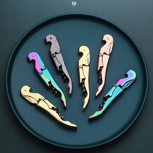Premium Double Hinged Corkscrew Wine Opener Gomaki