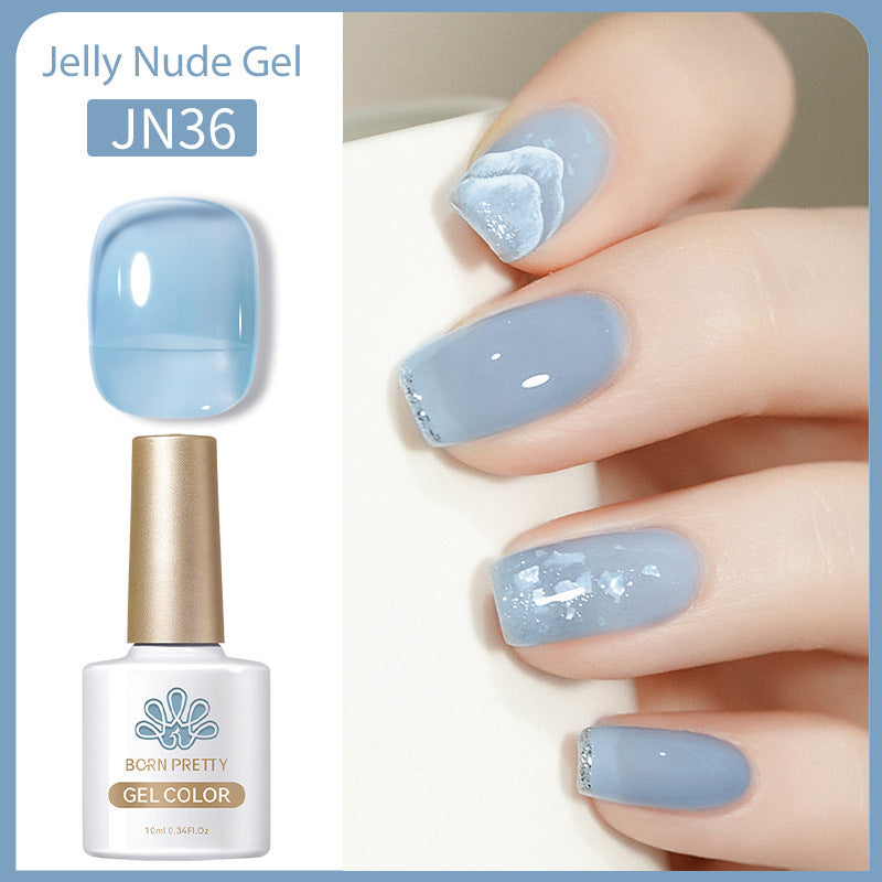 Born Pretty Jelly Nude Gel Nail Polish Gomaki