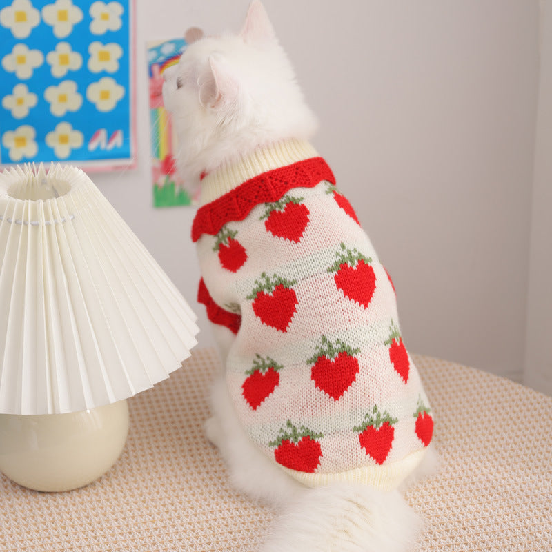 Cat Clothes Autumn Winter Gomaki