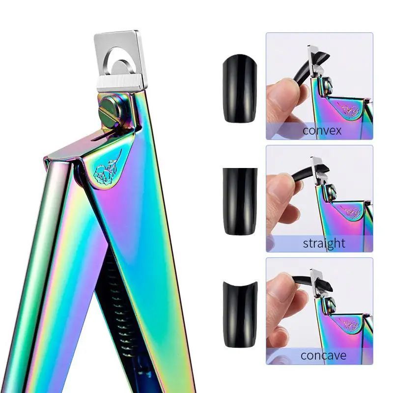 Professional Rainbow Nail Tip Cutter Gomaki
