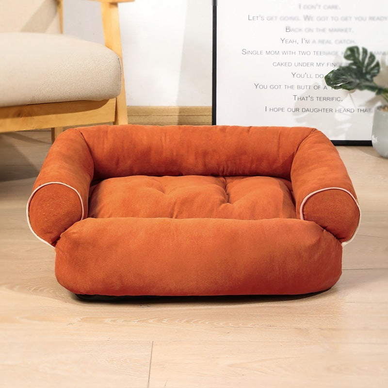 Luxury Plush Pet Sofa Bed Gomaki Shop