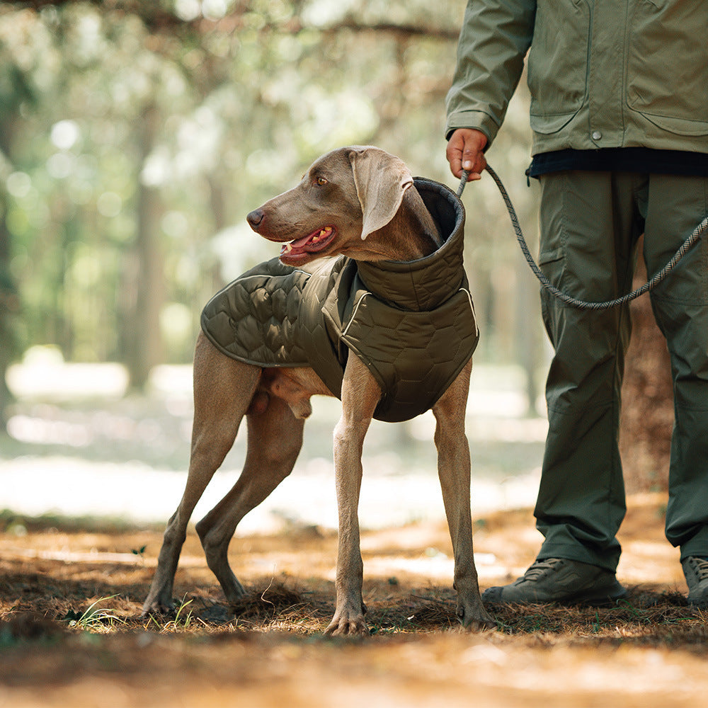 Waterproof Quilted Dog Jacket Gomaki Shop