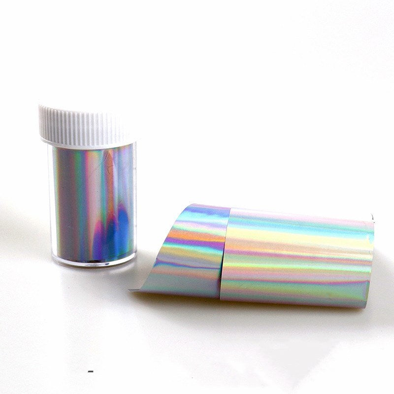 Holographic Nail Art Transfer Foil Gomaki