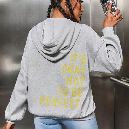Women Oversized Printed Hoodie Gomaki
