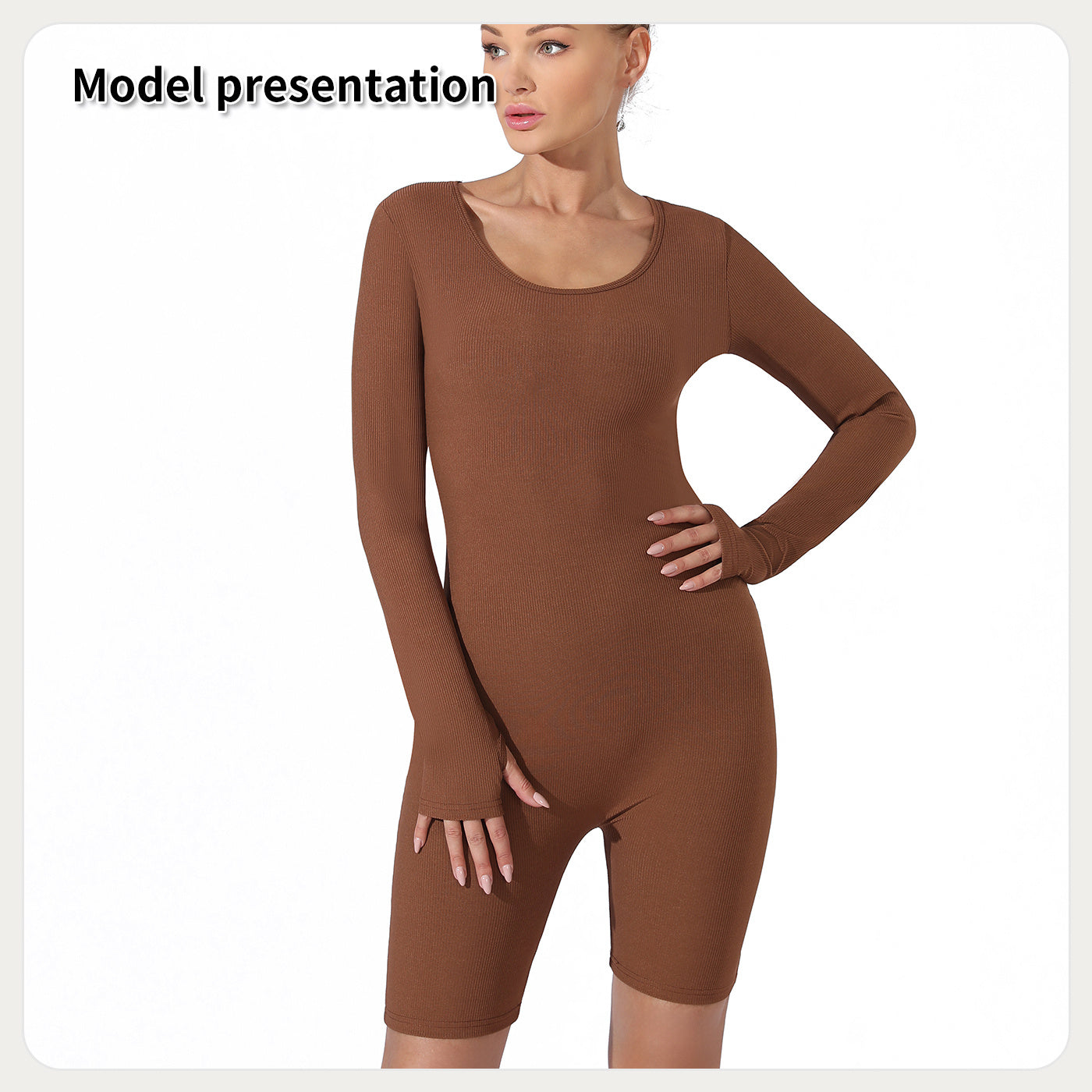 Women Black Slim Fit Bodysuit Jumpsuit Gomaki