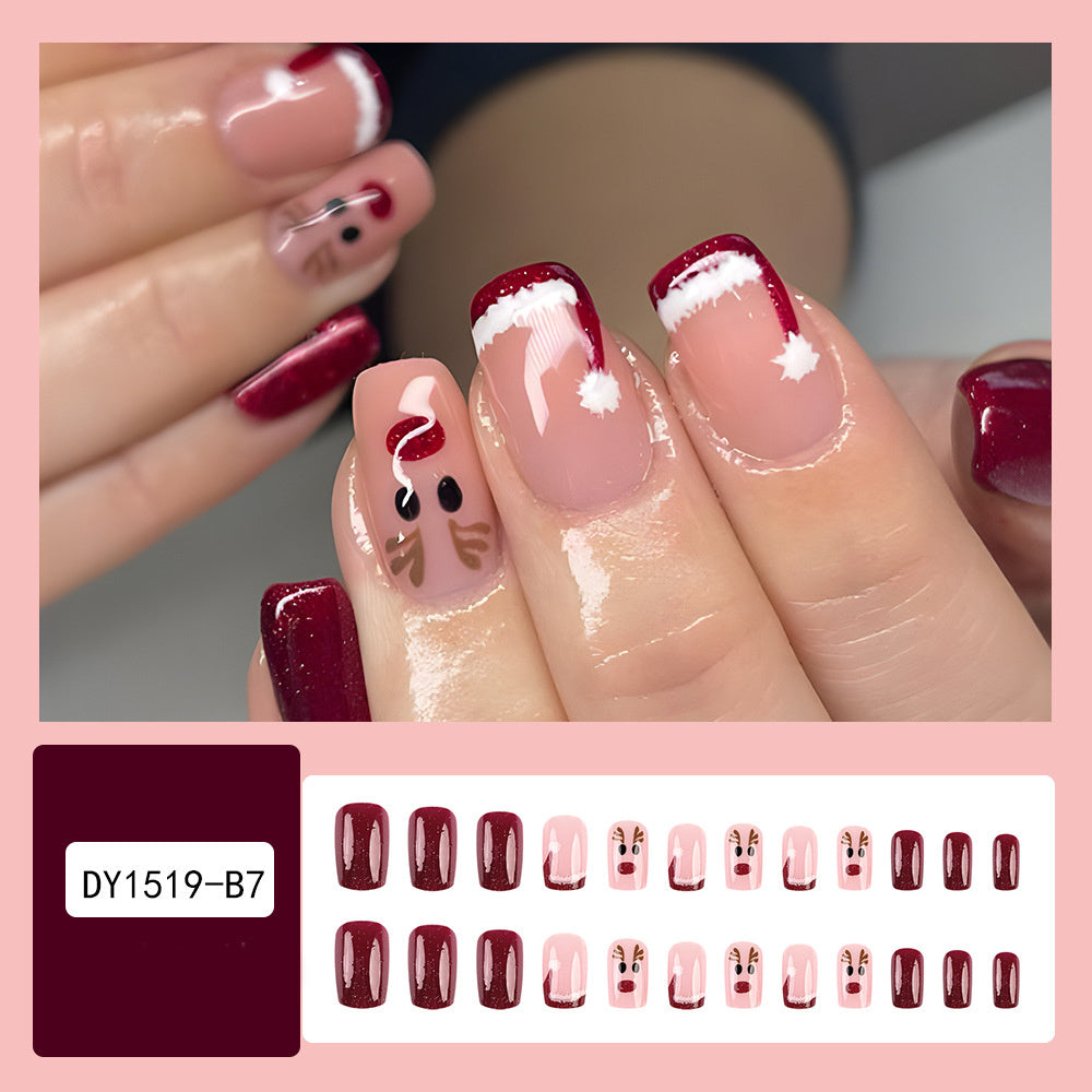 Christmas Press On Nails Set Gomaki