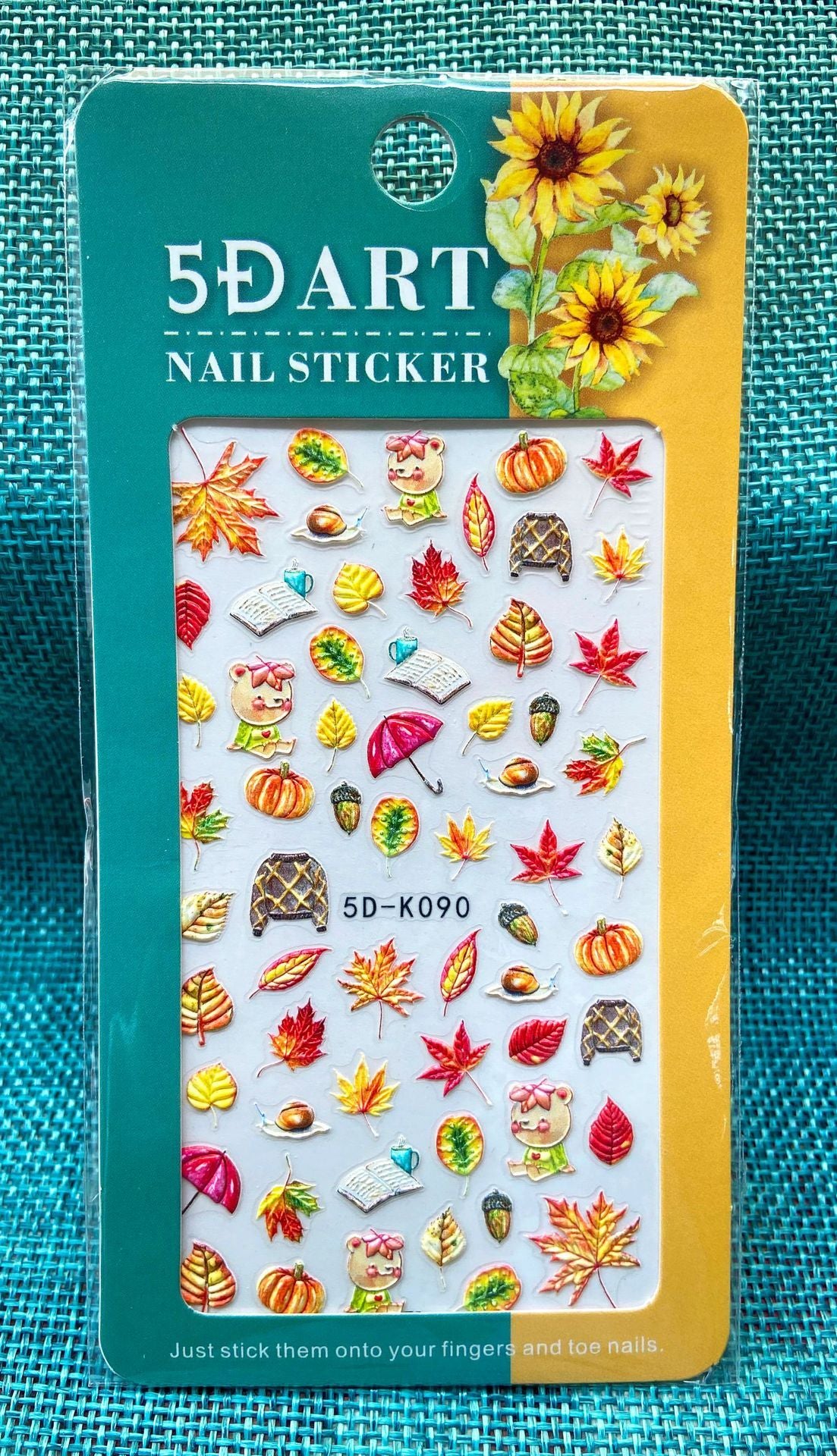 Art French Tip Nail Stickers Gomaki
